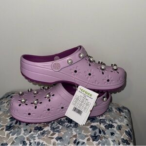 Crocs Hydrangea Laser Cut Pear